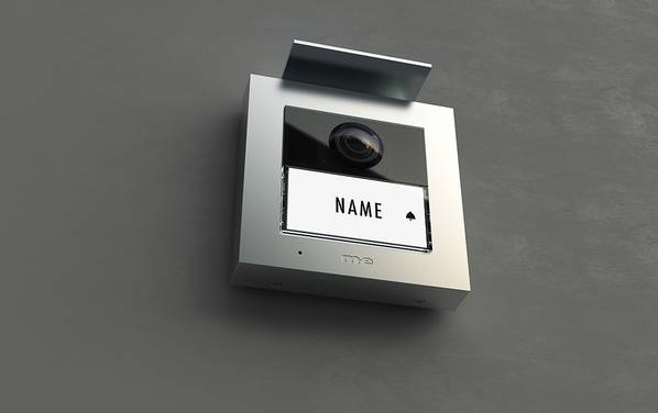m-e modern-electronics  VDV-2010 S    Video-porttelefon  Sladd, RFID  Utomhusenhet    Silver
