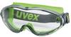 uvex ultrasonic 9302275 Heltäckande skyddsglasögon inkl. UV-skydd Grå, Grön EN 166, EN 170 DIN 166, DIN 170