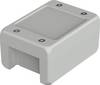 Bopla BA-S 100806 F Bocube Alu Gehäuse 7035 00162125 Industrihölje 121 x 86 x 60 Aluminium Grå-vit (RAL 7035) 1 st