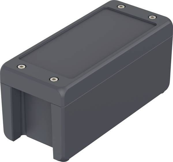 Bopla BA-S 180809 F Bocube Alu Gehäuse 7024 00164134 Industrihölje 199 x 86 x 90  Aluminium  Grafitgrå (RAL 7024) 1 st