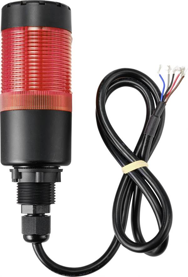 TRU COMPONENTS Signalpelare TC-9539288  LED Röd 1 st