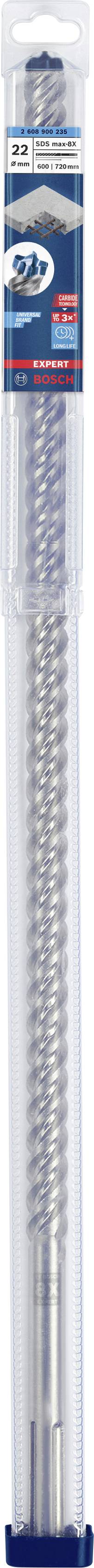 Borr i plastfodral med etikett. Ser ut som en borr för sten eller betong, baserat på design och förpackning.