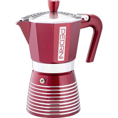 Pedrini Infinity Espressomaskin Röd Kapacitet Koppar=6