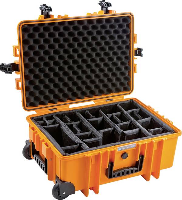B & W International Friluftsväska  outdoor.cases Typ 6700 42.8 l (B x H x D) 610 x 430 x 265 mm Grå 6700/O/RPD