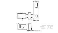 Teknisk ritning av tre L-formade metallvinklar i olika vyer, som illustrerar formen och placeringen av hålen.