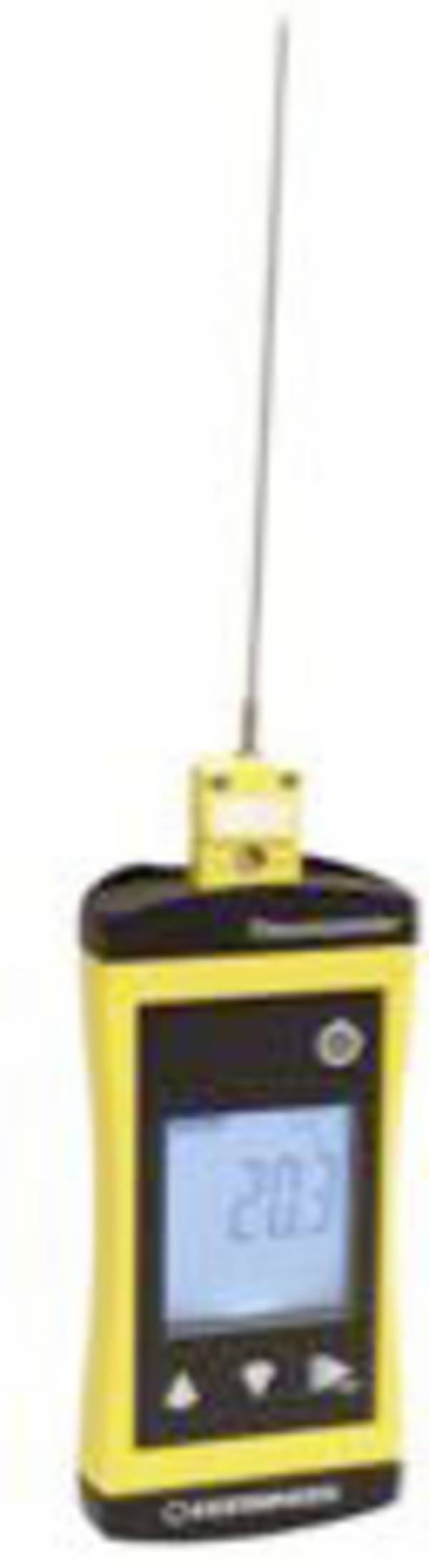 Greisinger G1200-GTE130 Temperaturmätare -65 - 1200 °C Sensortyp Termoelement med dopp- /insticksgivare