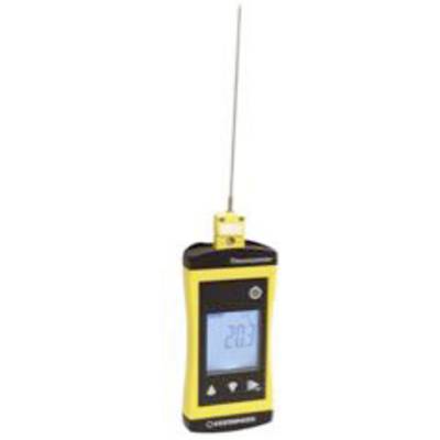 Greisinger G1200-GTE130 Temperaturmätare -65 - 1200 °C Sensortyp Termoelement med dopp- /insticksgivare-0
