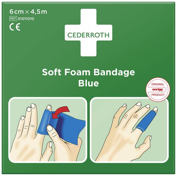 CEDERROTH 1009710 Bandage  4.5 m x 60 mm