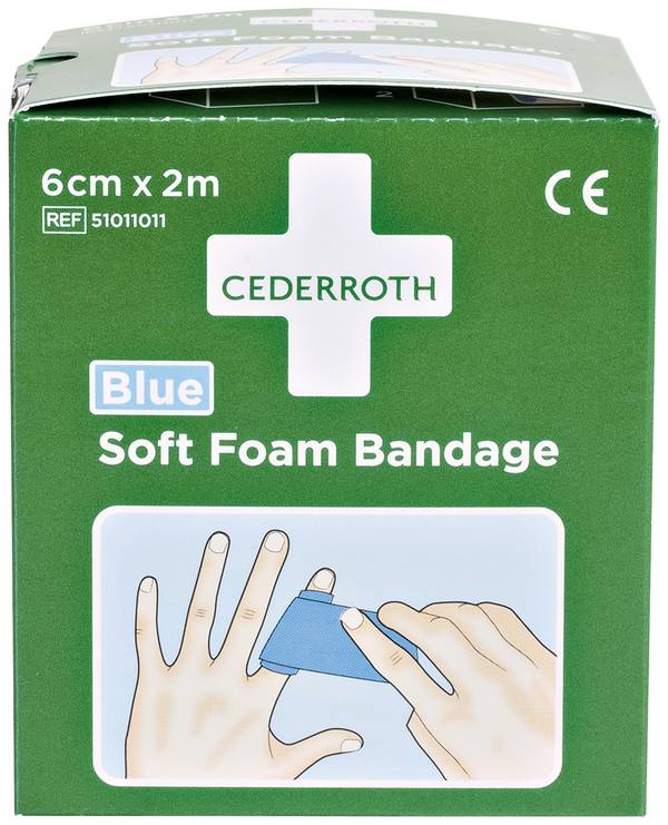 CEDERROTH 1009711 Bandage  2 m x 6 cm