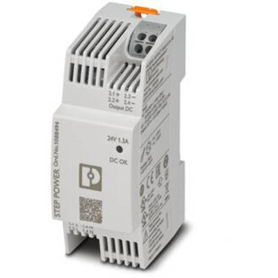 Phoenix Contact STEP3-PS/1AC/24DC/1.3/PT DIN-skena nätaggregat 24 V/DC 1.3 A 30 W Antal utgångar:1 x Innehåll 1 st