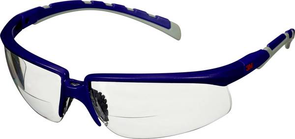 3M  S2015AF-BLU Skyddsglasögon inkl. anti-fogskydd, med repskydd Blå, Grå