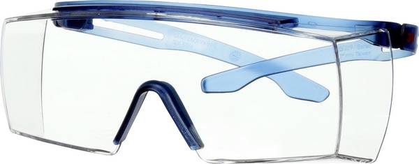 3M  SF3701SGAF-BLU Överglasögon inkl. anti-fogskydd Blå