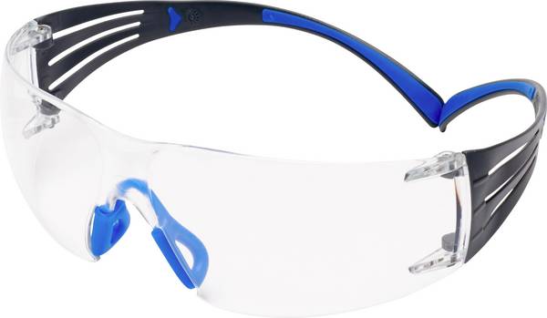 3M  SF401SGAF-BLU Överglasögon inkl. anti-fogskydd Blå, Grå EN 166, EN 170, EN 172 DIN 166, DIN 170, DIN 172