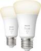 Philips LED 871951431902800 LED-lampa (2 st) EEK: F (A - G) Hue White E27 Doppelpack 2x800lm 60W E27 18 W Varmvit