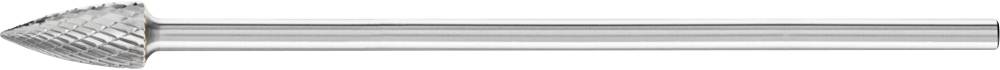 PFERD TOOLS 21000128 Frässtift Längd 175 mm Mått - Diameter Ø 12 mm Effektiv längd 25 mm Skaft-Ø 6 mm