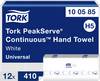 TORK 100585 PeakServe® Pappershanddukar (L x B) 22.5 cm x 20.1 cm Vit 4920 st
