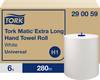 TORK 290059 Pappershanddukar Vit N/A 1680 m