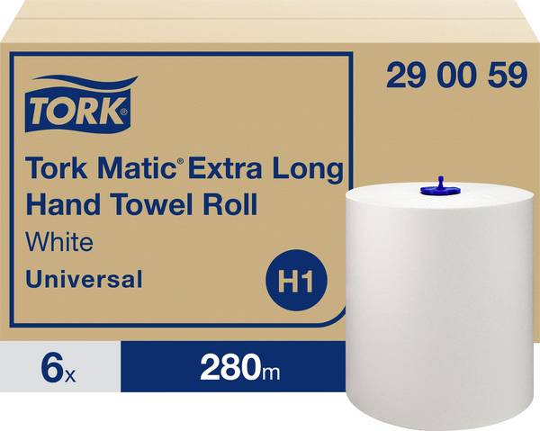 TORK 290059  Pappershanddukar  Vit  N/A 1680 m