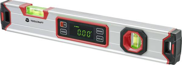 TOOLCRAFT  TO-7337448 Digitalt vattenpass  med magnet 400 mm 360 ° 1.0 mm/m