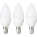 Sygonix SY-4892456 LED-lamp EEK F (A - G) E14 2.9 W = 25 W Varmvit (Ø x H) 35 mm x 100 mm 3 st