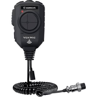 VOX-mikrofoner Albrecht Albrecht VOX Mikrofon 6-polig mit ANC und 3000mAh Batterie 42100