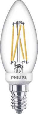 Philips LED 871951432415200 LED-lamp EEK D (A - G) E14 Kronljusform 2.5 W = 25 W Varmvit (Ø x H) 35 mm x 97 mm dimbar (Dim till varm) 1 st