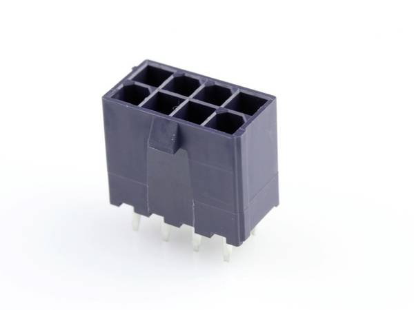 Molex Honkontakt installation (standard)  Totalt antal poler 8 Rastermått: 4.2 mm 1724470208 1 st Tray