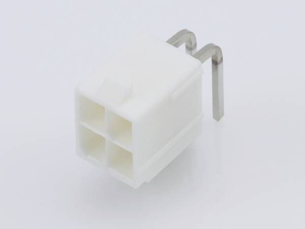 Molex Honkontakt installation (standard)  Totalt antal poler 4 Rastermått: 4.2 mm 26013128 1 st
