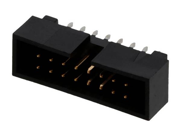Molex 702461604 Stiftlist Rastermått: 2.54 mm Totalt antal poler: 16 Antal serier: 2 1 st Tray