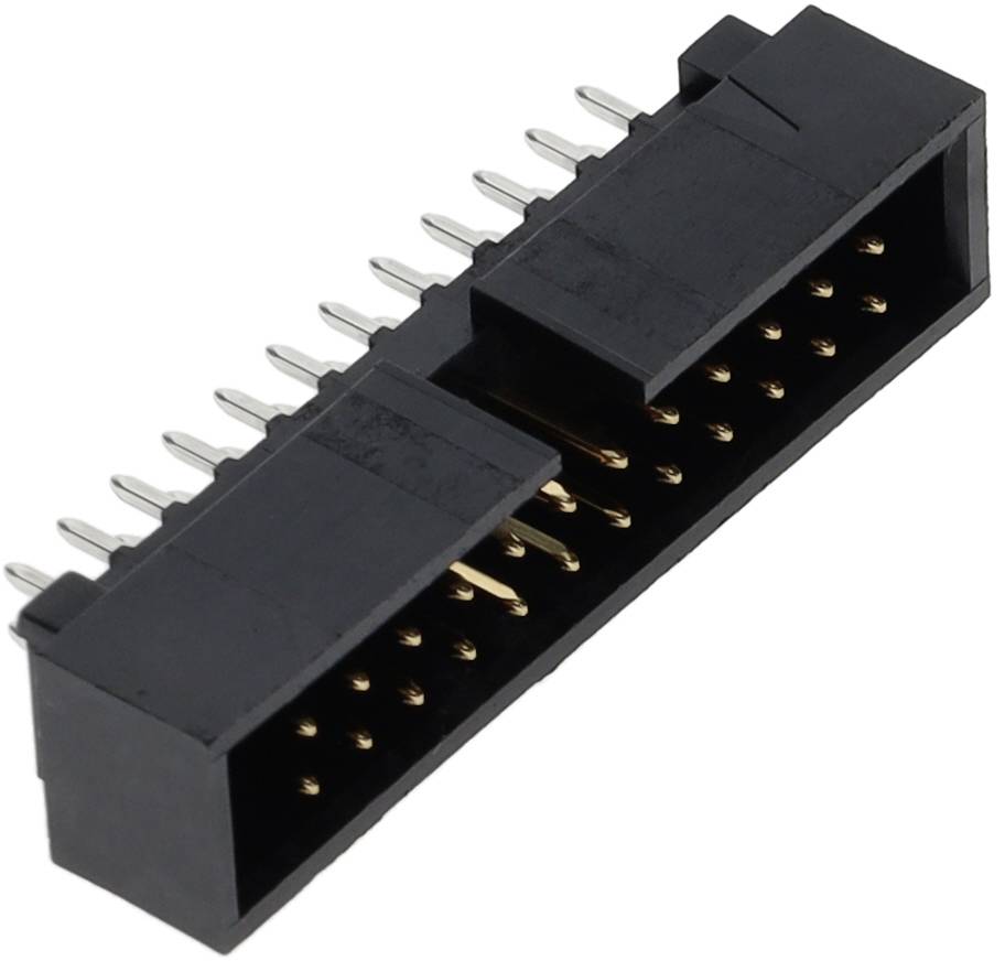 Molex 702462401 Stiftlist Rastermått: 2.54 mm Totalt antal poler: 24 Antal serier: 2 1 st Tray-0