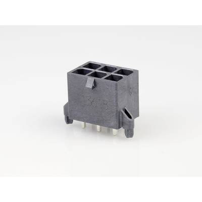 Molex Stiftlist installation (standard) Totalt antal poler 6 Rastermått: 5.7 mm 768290006 1 st Tray