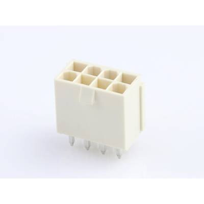 Molex Honkontakt installation (standard) Totalt antal poler 8 Rastermått: 4.2 mm 874270842 1 st Bag