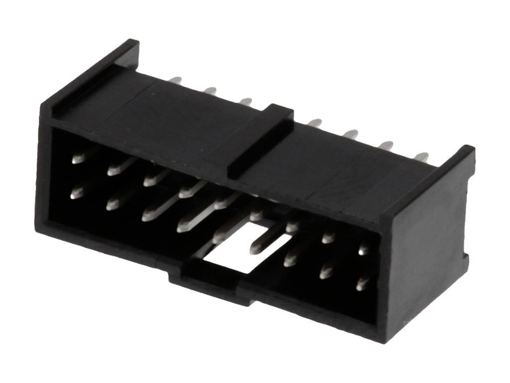 Molex 901301118 Stiftlist med låsning Rastermått: 2.54 mm Totalt antal poler: 18 Antal serier: 2 1 st Tray