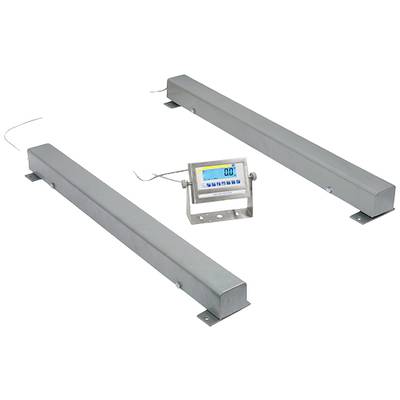 PCE Instruments Balkvågar Vägningsområde 1500 kg Läsbarhet 500 g Uppladdningsbara batteri Grå