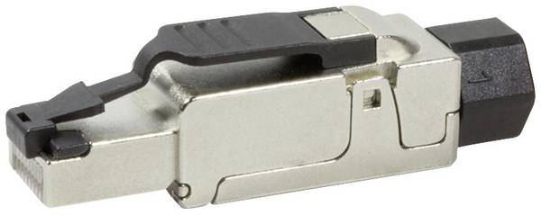 LogiLink LogiLink Cat.6A Field Terminable Plug - Netzwerkanschluss - RJ-45 (M) Kontakt MP0040 RJ45 kontakt   Antal poler (RJ) 8P8C Svart, Silver 1 st