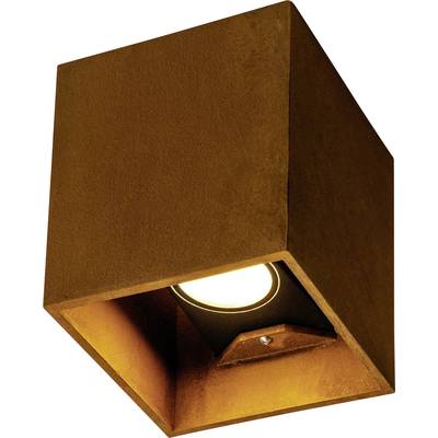 SLV RUSTY© UP/DOWN 1004650 Utomhusväggbelysning LED fast installerad Rostfärgad