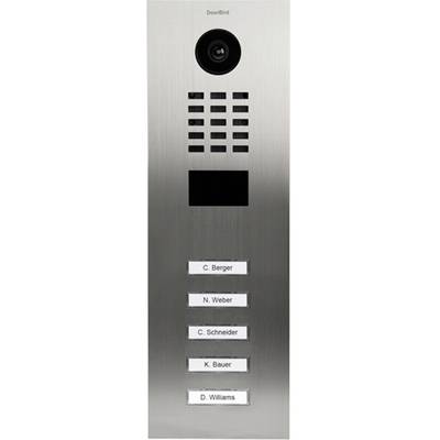 DoorBird D2105V IP Video-porttelefon LAN Utomhusenhet Rostfritt stål V4A (borstat)