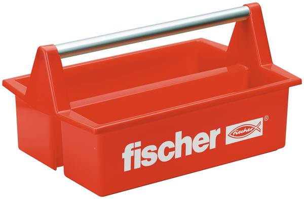 Fischer 060524 WZK Verktygslåda (tom)  Röd