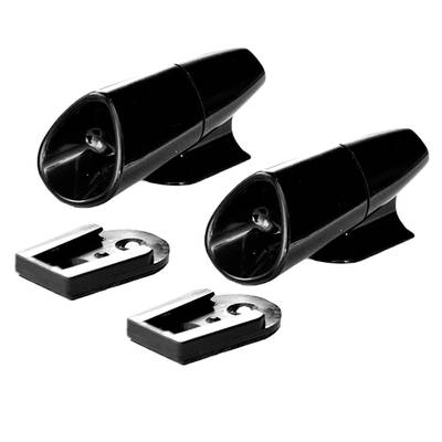 HP Autozubehör Wildwarner Set Clip ABS plast Registreringsskylthållare (L x B x H) 5.9 x 2.5 x 3 cm