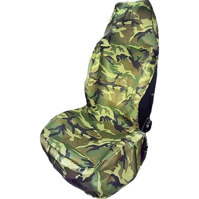 HP Autozubehör 19333 Sitzschoner Camouflage Sittskydd Polyester Kamouflage Grön Passagerarsäte fram, Förarsäte