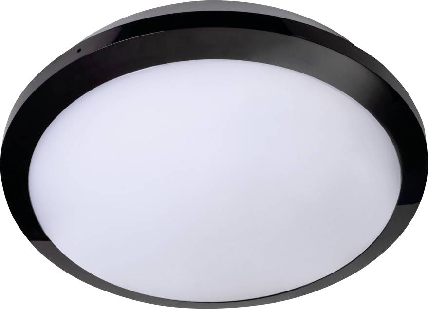 Kanlux 19067 Daba Pro LED-utomhusbelysning med rörelsedetektor LED LED fast installerad 26 W Svart