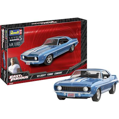 Revell RV 1:24 Fast & Furious 1969 Chevy Camaro Yenko 1:24 Modellbil
