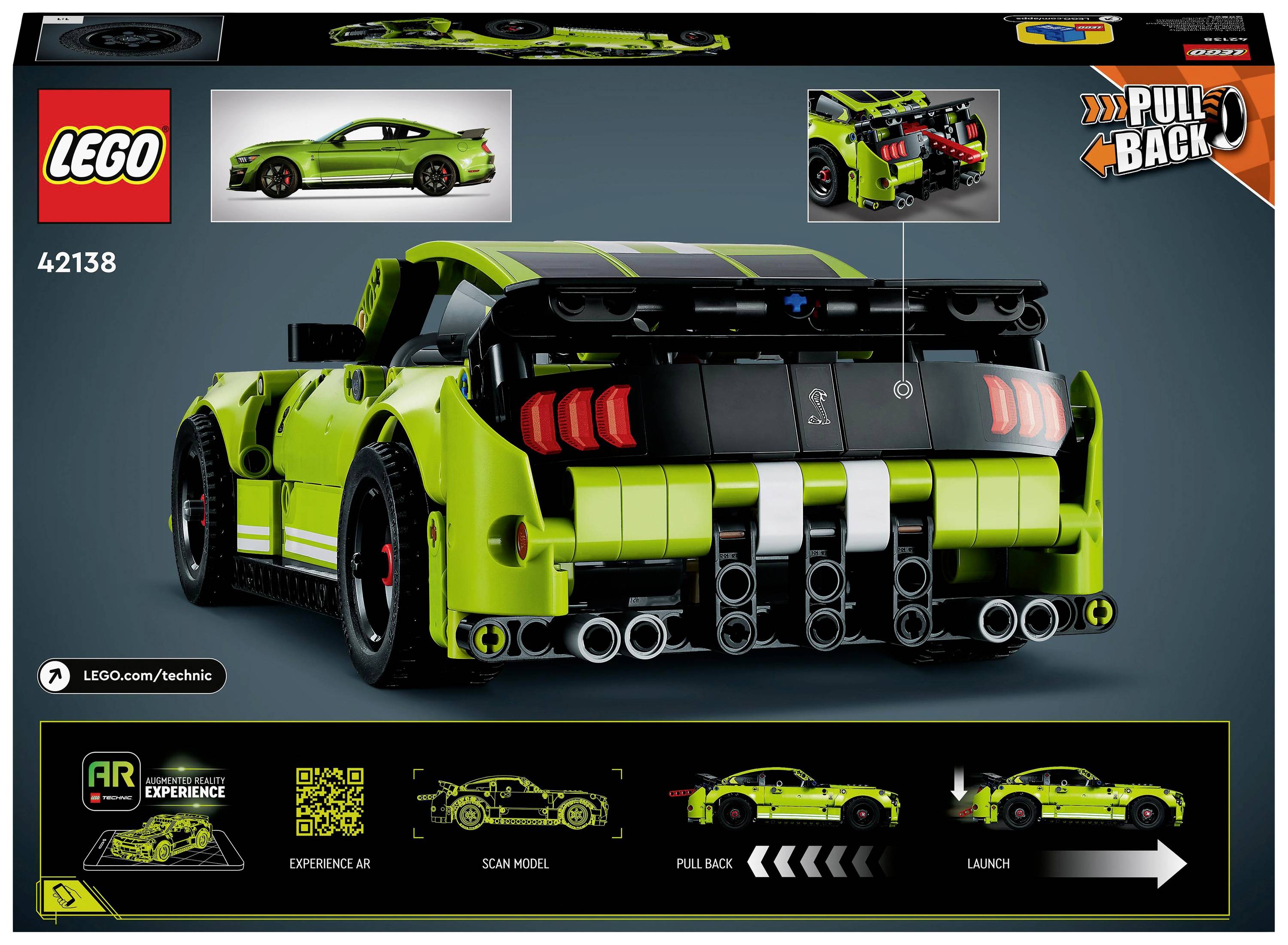 Lego technic ford mustang