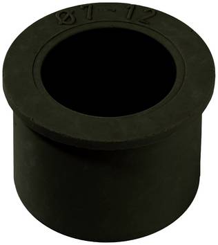 Wiska 10062183 RDE 12 Tätning stötsäker, med dragavlastning M12  M12  Plast Svart (RAL 9005) 50 st