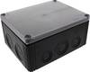 Wiska COMBI 1610 BK DK Avgreningsbox (L x B x H) 200 x 160 x 94 mm Svart IP66/IP67 1 st