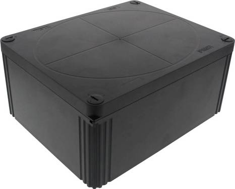 Wiska COMBI 1610 PL BK Avgreningsbox (L x B x H) 200 x 160 x 94 mm Svart IP66/IP67 1 st