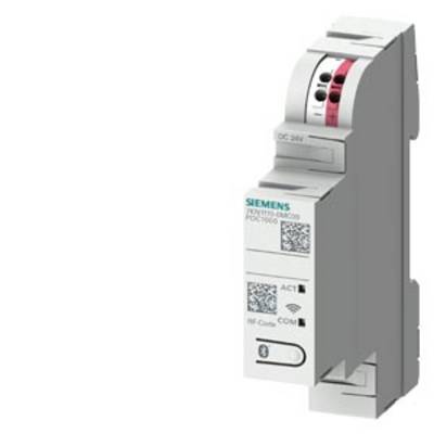 En Siemens skyddsbrytare med två vippströmställare i lägena 'Till' och 'Från'. Modell: 5SY4104-7, monterad på DIN-skena.