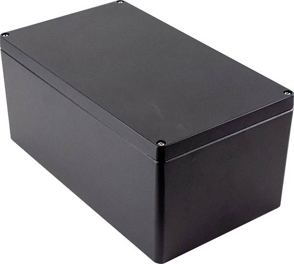 Hammond Electronics 1590Z250BK Hölje 400 x 230 x 180 Pressgjuten zink Svart 1 st