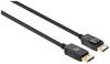 Manhattan DisplayPort Anslutningskabel DisplayPort-kontakt, DisplayPort-kontakt 1.00 m Svart 353595 8K UHD DisplayPort-kabel