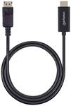 Manhattan 4K@ 60Hz DisplayPort till HDMI-kabel DisplayPort-kontakt på HDMI-kontakt, 1 m, svart